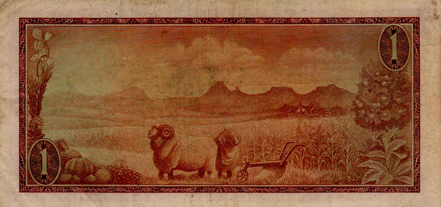 South Africa 1 1966 VF- P-110/b